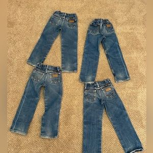 Wrangler size 6S & 1 5R boys jeans